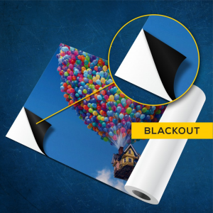 Adesivo Blackout - UV Vinil Adesivo M² 4x0 Brilho ou Fosco Sem acabamento 